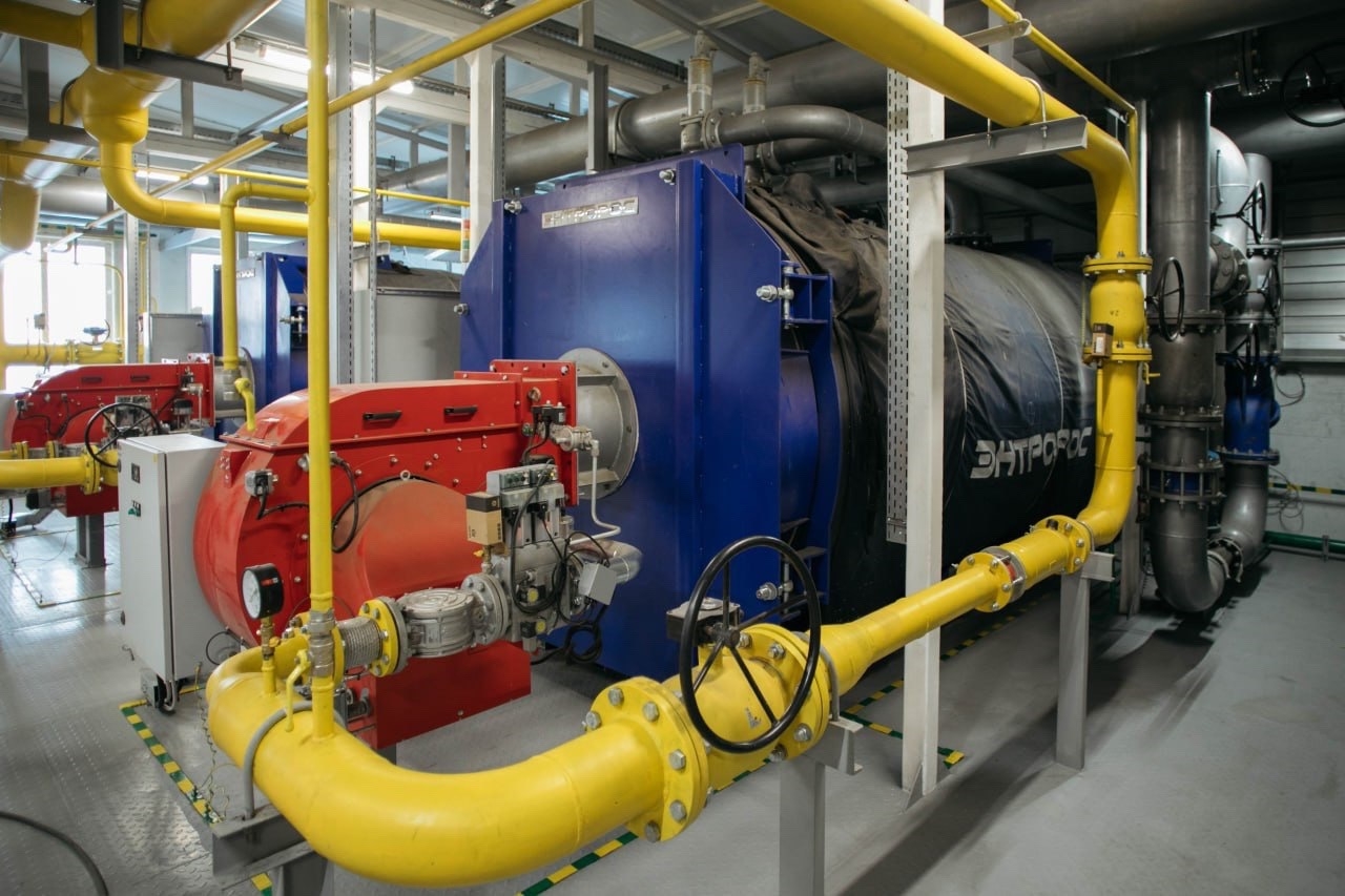 Первая газовая котельная  готова для НТЦ 